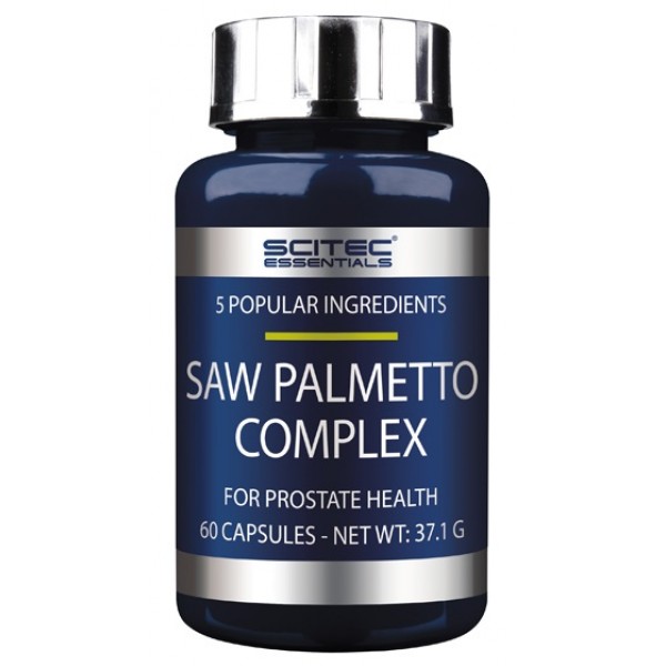 Комплекс для  мужского здоровья на основе Со Пальметто, Scitec Nutrition, Saw Palmetto Complex - 60 капс