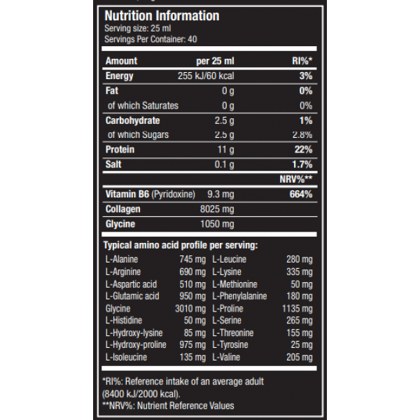 Жидкий Коллаген с Глицином, Scitec Nutrition, Collagen Liquid - 1 л