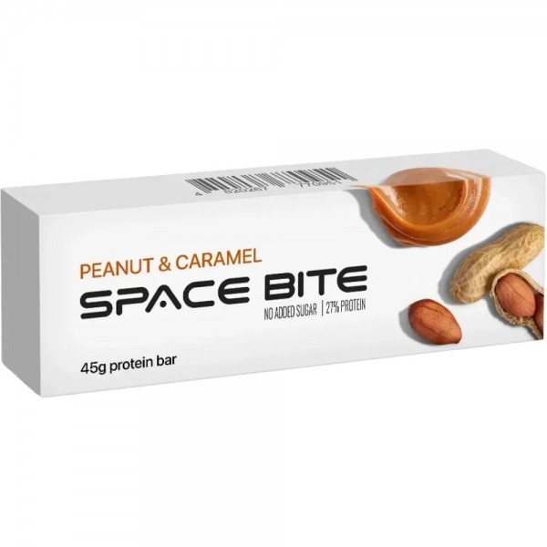 Батончик без цукру, Space Food, Space Bite - 45 г - Арахіс-Карамель