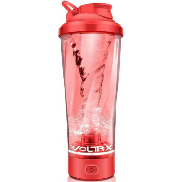 Електро шейкер, Voltrx, VortexBoost - 600 мл - Червоний