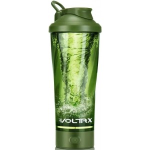 Шейкер спортивний електричний, Voltrx, VortexBoost - 600 мл - Зелений