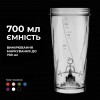 Шейкер спортивный электрический, Voltrx, VortexBoost - 600 мл - Белый 
