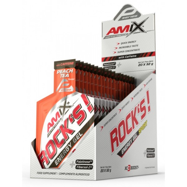 Изотонический гель с кофеином, Amix, Performance Rock´s Gel with caffeine - 32 г