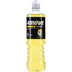 Ізотонічний напій, 4 MOVE, Isotonic Sports Drink 750 мл - лимон