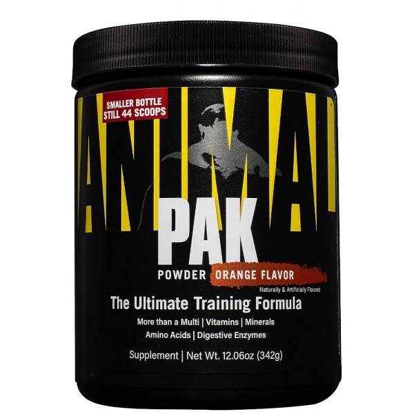 Мощный витаминный комплекс в порошке, Universal Nutrition, Animal Pak powder - 295 г