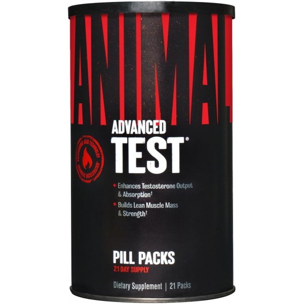 Сильнодействующий бустер тестостерона, Universal Nutrition, Animal Test - 21 пак