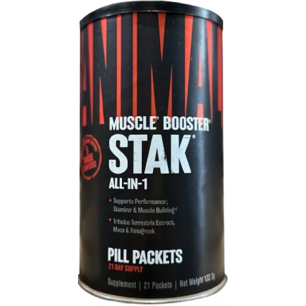 Підвищення тестостерону і гормону росту, Universal Nutrition, Animal Stak - 21 пак (EU)