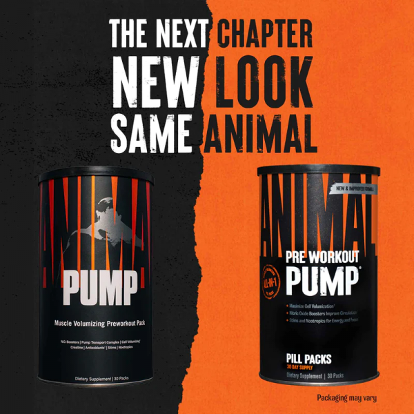 Предтренировочный комплекс, Universal Nutrition, Animal Pump - 30 пак