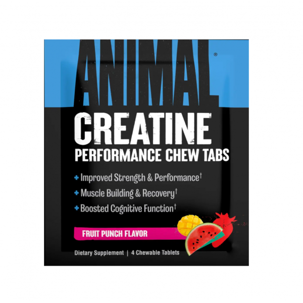 Креатин (пробник), Universal Nutrition, Animal Creatine Chews - 4 жевательные таблетки