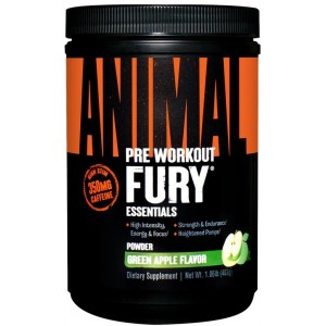 Предтренировочный комплекс с ВСАА, Universal Nutrition, Animal Fury - 483 г