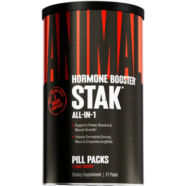 Підвищення тестостерону і гормону росту, Universal Nutrition, Animal Stak - 21 пак (EU)