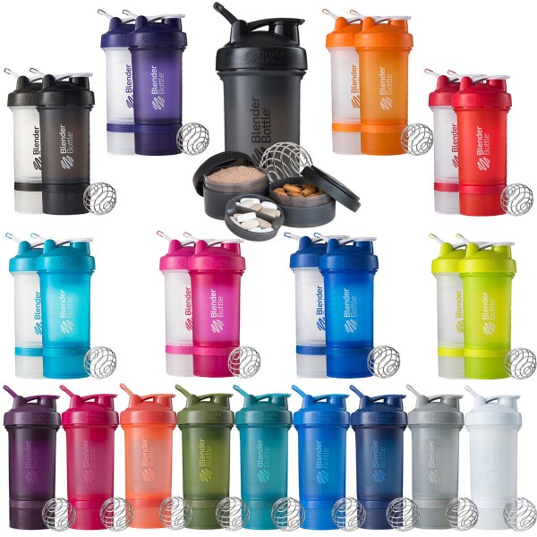 Шейкер Blender Bottle ProStak c шариком - 650 мл Pink