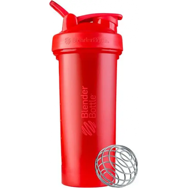 Шейкер классический для коктейлей, BlenderBottle, Classic Loop Pro - 820 мл - Красный