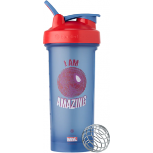 Шейкер спортивный, BlenderBottle, Classic Loop Pro Marvel Spider Man - 820 мл 