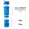 Шейкер Blender Bottle ProStak c шариком - 650 мл Navy