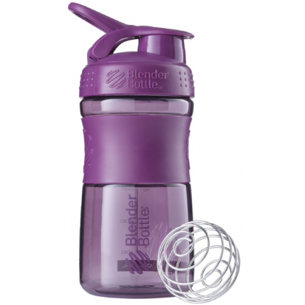 Шейкер с шариком, Blender Bottle, SportMixer - 590 мл - Plump