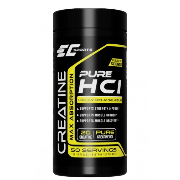 Креатин HCL (гидрохлорид), Earths Creation, EC Sports Creatine HCL - 150 капс