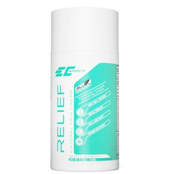 Крем для снятия восспаления в суставах и мышцах, Earth's Creation, EC Sports Relief Pain Cream - 100 мл