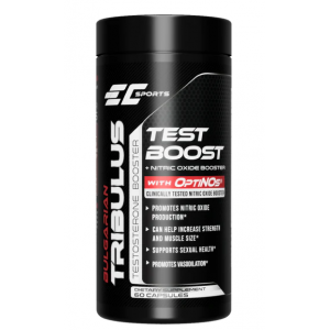 Тестобустер для мужчин, Earths Creation, EC Sports Bulgarian Tribulus Testosterone Booster - 60 капс