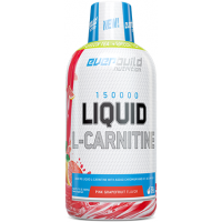 Л-карнитин 150.000, Everbuild Nutrition, Liquid L-Carnitine 3000 мг + Green Tea - 500 мл 