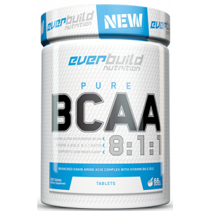 ВСАА 8:1:1 с витаминами, Everbuild Nutrition, BCAA 8:1:1 1100 мг – 200 таб