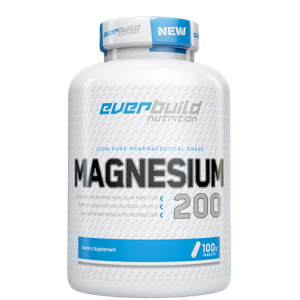 Магний 200 мг (цитрат), Everbuild Nutrition, Magnesium Citrate 200 мг - 100 таб