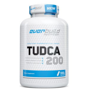 Тудка, мощный гепатопротектор, Everbuild Nutrition, Tudca 200 мг - 100 веган капс