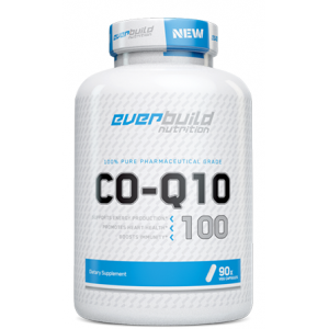 Коензим Q10, Everbuild Nutrition, High Potency Co-Q10 100 мг - 90 веган капс