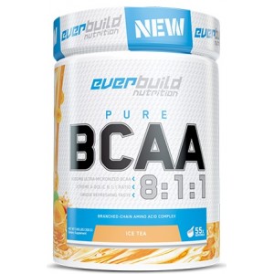 ВСАА 8:1:1 незаменимые аминокислоты, Everbuild Nutrition, BCAA 8:1:1 – 300 г