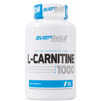 Л-карнитин чистый 1000 мг, Everbuild Nutrition, L-Carnitine 1000 мг - 30 таб