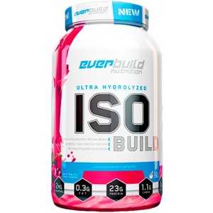 Протеин безлактозный (изолят), Everbuild Nutrition, ISO Build Protein Isolate - 908 г