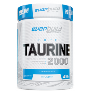Таурин порошок, Everbuild Nutrition, Taurine 2000 - 200 г