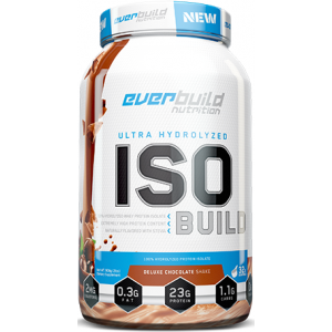 Протеин безлактозный (изолят), Everbuild Nutrition, ISO Build Protein Isolate - 908 г - Арахисовое масло с шоколадом