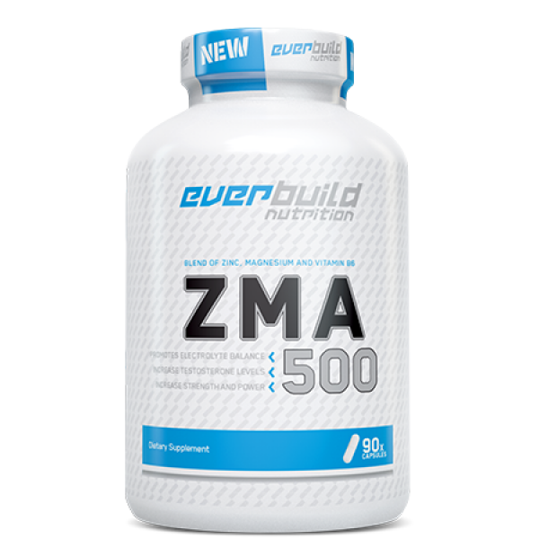 Чоловічий комплекс Цинк, Магній + В6, Everbuild Nutrition, ZMA – 90 капс