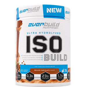 Ізолят сироваткового протеїну, Everbuild Nutrition, ISO Build Protein Isolate - 454 г