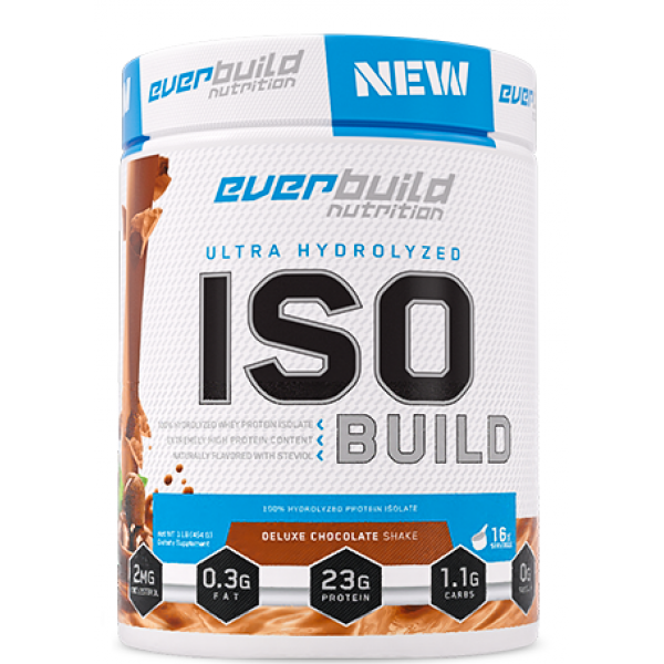 Ізолят сироваткового протеїну, Everbuild Nutrition, ISO Build Protein Isolate - 454 г