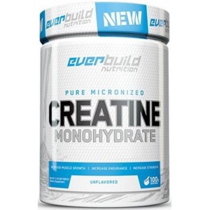 Креатин моногідрат порошок, Everbuild Nutrition, Creatine Monohydrate - 500 г