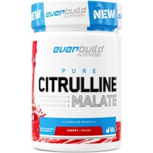 Цитрулін N.O. амінокислота, Everbuild Nutrition, Citrulline Malate - 200 г - Вишня-Лайм