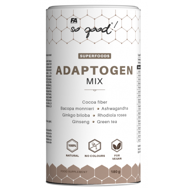 Рослинні адаптогени (комплекс), Fitness Authority, So good! Adaptogen Mix - 180 г