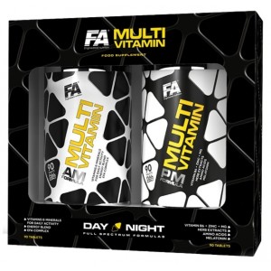 Витаминно-минеральный комплекс (День / Ночь формула), Fitness Authority, MultiVitamin AM PM Formula - 2x90 таб