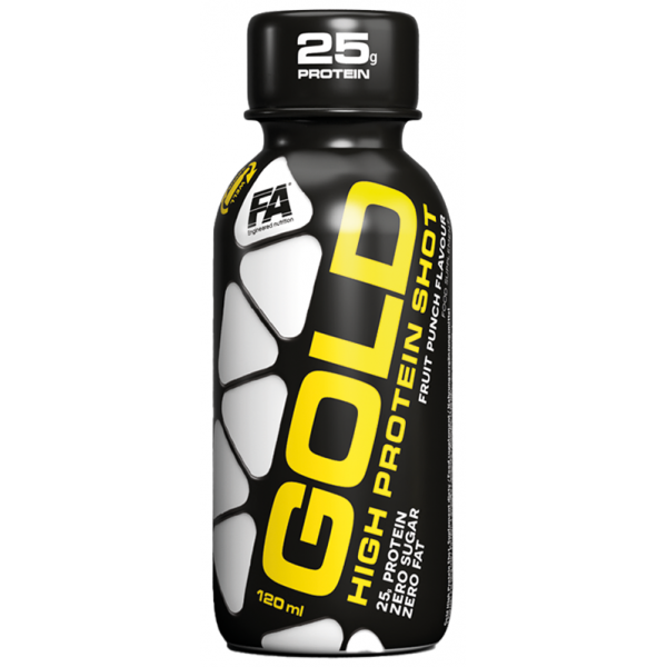 Протеїновий шот, Fitness Authority, Gold High Protein - 120 мл 