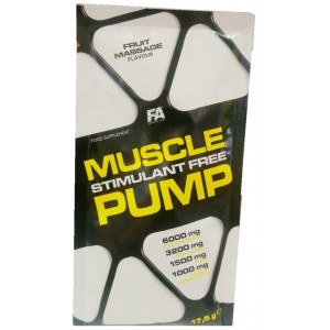 Без кофеиновый предтрен (пробник), Fitness Authority, Muscle Pump Stimulant Free - 17,5 г 