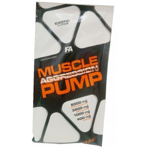 Предтренировочный комплекс (пробник), Fitness Authority, Muscle Pump Aggression - 17,5 г 