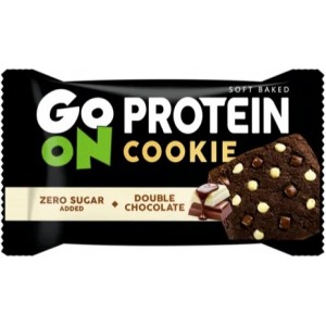 Протеїнове печево GoOn Nutrition - 50 г - Подвійний шоколад