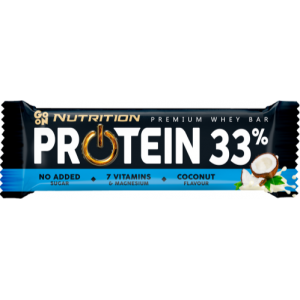 Протеиновый батончик без сахара, GoOn Nutrition, Protein Bar 33% - 50 г - Кокос