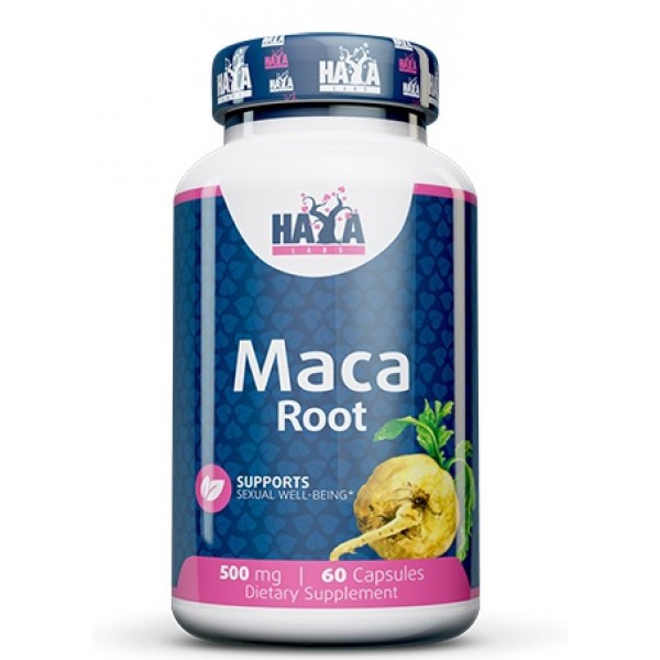 Экстракт Маки Перуанской, Haya Labs, Maca 500 мг - 60 капс