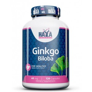 Гинкго Билоба, Haya Labs, Ginkgo Biloba 60 мг - 120 капс