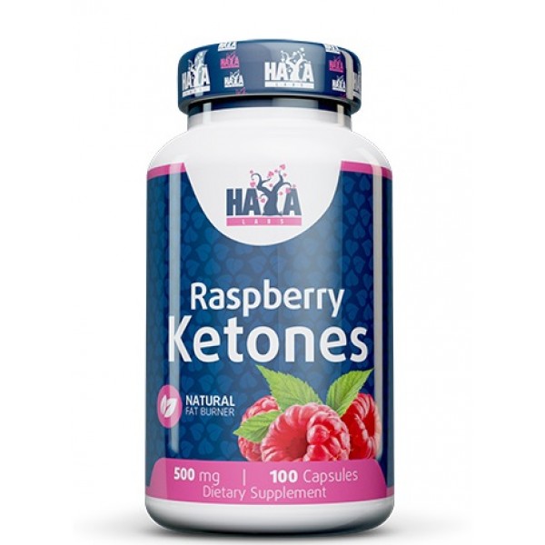 Малиновые кетоны 500 мг, Haya Labs, Raspberry Ketones 500 мг - 100 капс