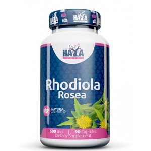 Экстракт Родиолы розовой 500 мг, Haya Labs, Rhodiola Rosea Extract 500 мг - 90 капс