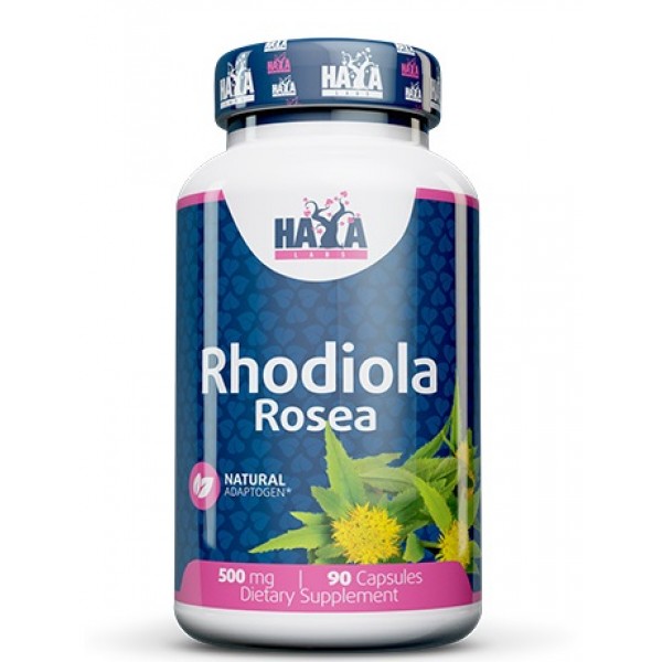 Экстракт Родиолы розовой 500 мг, Haya Labs, Rhodiola Rosea Extract 500 мг - 90 капс